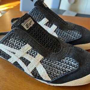 Onitsuka Tiger Black and White Sneakers